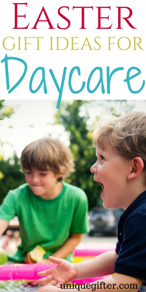 Easter gift ideas for daycare | Fun Easter Basket Ideas for kids | Easter Activities to do with kids | Creative Easter Presents Daycare Easter Basket Ideas, Daycare Easter Gifts, Fun Easter Basket Ideas, Activities To Do With Kids, Daycare Gifts, Fun Easter Baskets, Daycare Classroom, Toddler Daycare, Easter Party Games