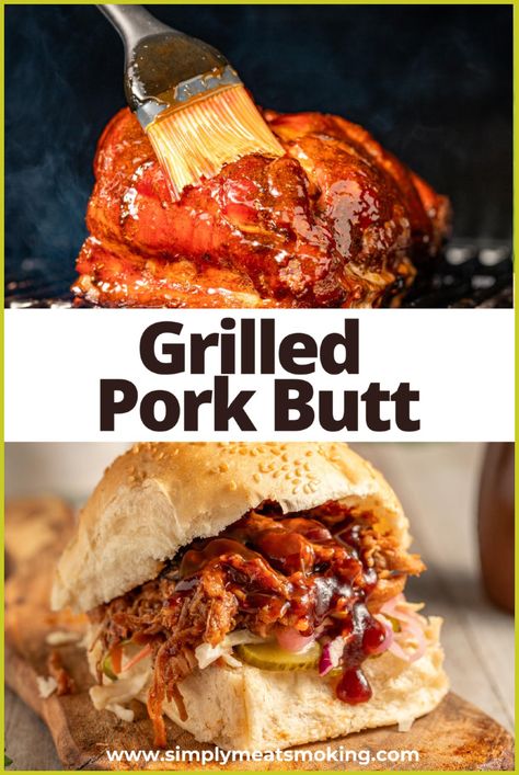 Create a mouthwatering grilled pork butt with this recipe. Featuring tender grilled pulled pork and flavorful pork shoulder recipes, it’s perfect for BBQ pulled pork sandwiches. The pulled pork seasoning will enhance your grilled pork roast, making it a hit for grilling recipes pork fans. Enjoy a great grilled pork shoulder. Click to see the recipe. Bbq Pork Shoulder Grill, Grilled Pork Roast, Grilled Pork Shoulder, Grilled Pulled Pork, Pulled Pork Seasoning, Grilling Recipes Pork, Bbq Pork Sandwiches, Bbq Pulled Pork Sandwiches, Pork Shoulder Recipes