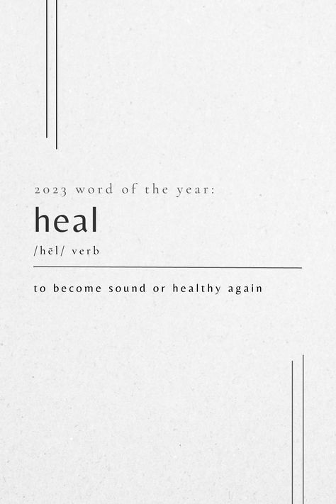 this is my word of the year: heal. Heal my mind, body, and spirit. Healing The Soul Of A Woman, In My Healing Era, 2024 Prayer, Healed Heart, Healing Aesthetic, Board Night, I Healed, Heart Collage, Word Of The Year