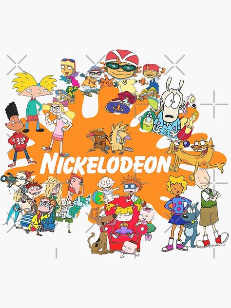 Nickelodeon Cartoon Characters, 90s Nickelodeon Cartoons, Cartoon Network 90s, 90s Nickelodeon, 90s Cartoon Shows, 90s Cartoon Characters, Geek Poster, Nickelodeon 90s, Nickelodeon Cartoons