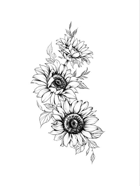 Small Sunflower Tattoos, Minimalist Hairstyles, Sunflower Foot Tattoos, Aesthetic Tattoo Ideas, Hirsch Tattoo, Hip Thigh Tattoos, 20 Aesthetic, Western Tattoos, Small Sunflower