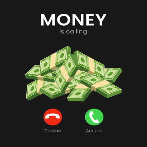 Money Is Calling Wallpaper, Money Profile Pics, Money Calling Wallpaper, Trading Posters, Telegram Profile, Crypto Poster, Money Is Calling, Money Design Art, Money Pfp