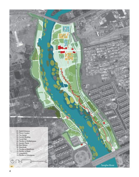 Urban Analysis, Linear Park, Desain Lanskap, Landscape Architecture Design, Landscape Plans, City Park, Parking Design, Landscape Drawings, City Design