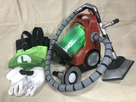 Luigi Halloween Costume, Mario Halloween Costumes, Ideas Disfraz, Luigi Mansion, Luigi Costume, Luigi's Mansion 3, Cleaning Fun, Playing Drums, Luigi's Mansion