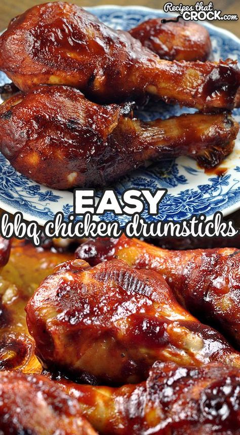 Looking for a tried and true recipe that gives you delicious and juicy drumsticks? Check out this Easy BBQ Chicken Drumsticks recipe! Oh my yum! Oven Barbecue Chicken Legs Recipe, Recipe Using Chicken Drumsticks, Easy Baked Bbq Chicken Drumsticks, Bbq Chicken Drumsticks Marinade, Bbq Chicken In Oven Drumsticks, Best Way To Cook Drumsticks, Oven Baked Barbecue Chicken Drumsticks, Sticky Bbq Chicken Drumsticks, Recipe For Chicken Drumsticks In The Oven