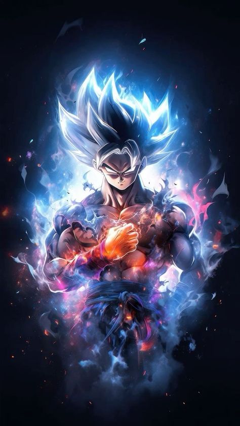 Japan Cartoon, Goku Pics, Image Dbz, Goku Wallpaper, Dragon Ball Painting, Dragon Ball Super Wallpapers, Dragon Ball Art Goku, Dragon Ball Super Goku, Cool Anime Backgrounds