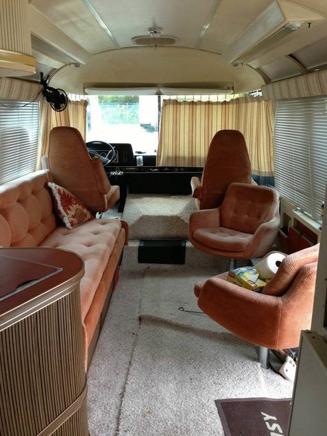 1976 Airstream Argosy 28FT Motorhome ... Argosy Interior, Vintage Motorhome For Sale, Airstream Argosy, Motorhome Living, Vintage Motorhome, Motorhome Remodel, Airstream Rv, Airstream Campers, Gmc Motorhome