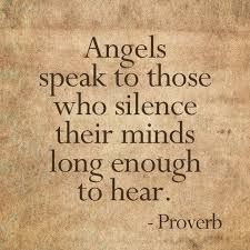 "Angels speak to those who silence their minds long enough to hear."  #lightleadersacademy Angel Protector, Quotes Peace, Angel Blessings, Angel Quotes, I Believe In Angels, Angel Prayers, Angel Messages, After Life, Guardian Angel