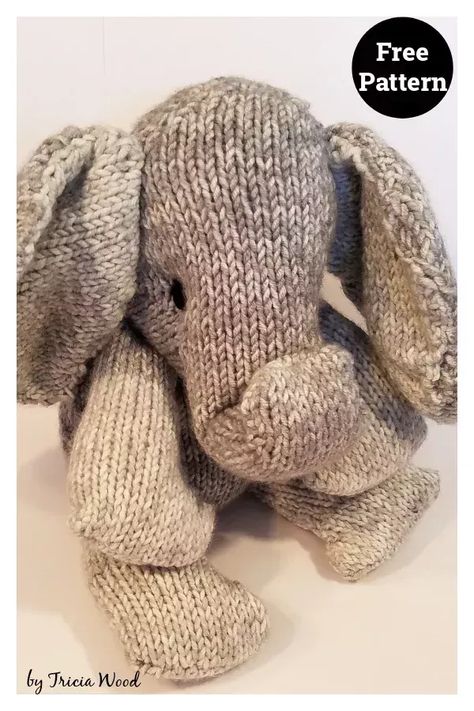 6 Amigurumi Elephant Free Knitting Pattern Elephant Pumpkin, Baby Boy Knitting Patterns Free, Elephant Soft Toy, Knitting Abbreviations, Baby Cardigan Knitting Pattern Free, Pumpkin Applique, Knitted Toys Free Patterns, Knitted Teddy Bear, Baby Boy Knitting Patterns