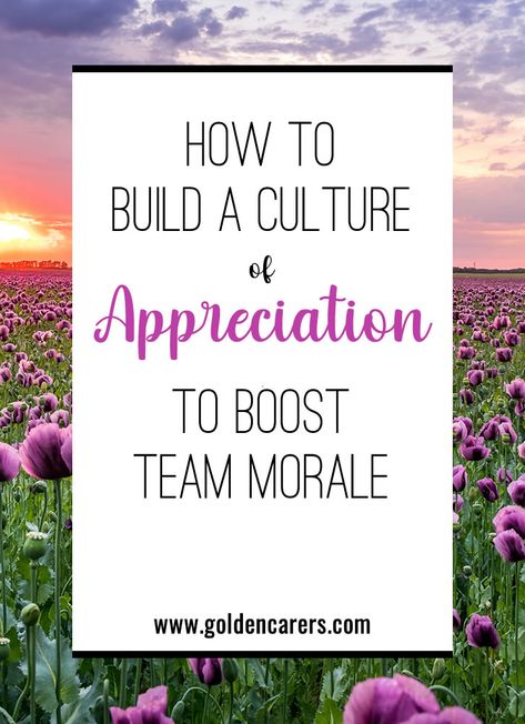 Ideas To Boost Staff Morale, Improve Team Morale, Moral Boosters At Work Team Building, Boost Staff Morale Nurses, Ways To Appreciate Employees, Work Team Meeting Ideas, Boosting Employee Morale Ideas, Team Recognition Board, How To Boost Employee Morale