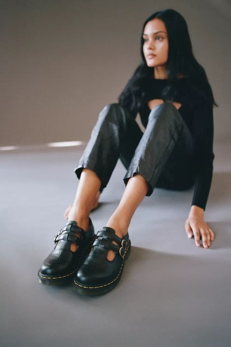 Dr. Martens 8065 Smooth Leather Mary Jane Shoe | Urban Outfitters Canada Dr Martens Mary Jane Outfit, Mary Jane Doc Martens, Doc Martens Mary Janes, Dr Martens Mary Janes, Dr Martens Mary Jane, Mary Jane Outfit, Mary Janes Outfit, Mary Jane Shoes Outfit, Dr Martens Outfit