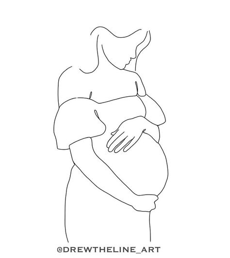 One of the most beautiful sights I have ever seen… #mother #mothersday #lineart #art Mom Line Art, Hand Outline, Embroidery Hoop Art Diy, Female Art Painting, Outline Art, Social Impact, Abstract Line Art, Beautiful Sights, Dessin Adorable