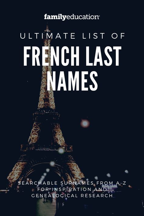 Book Character Last Names Ideas, French Family Names, German Last Names For Characters, Last Names For Book Characters, French Last Names For Characters, French Surnames For Characters, Last Names For Characters List, Elegant Last Names, French Surnames