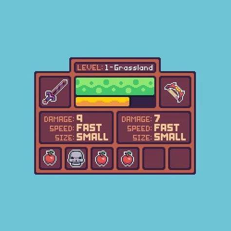 Piskel Art, Game Gui, Pixel Art Background, Pixel Art Tutorial, Cool Pixel Art, Pixel Art Characters, Video Game Development, Pix Art, Pixel Design