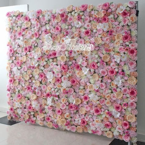 PRICES MAY VARY. Package and Size: Pack of 1 artificial flower wall panels, each measures 79" x 79" (200x200CM). Premium Material: Flower panels are made from quality silk rose flowers and hydrangea flowers, it is very full and elegant, will definitely glam up for your special event. Natural and Realistic: Wonderful quality silk flowers mounted to a cloth bottom panel. Easy to cut, hanging loop available,easy to put together. You can also add some smaller flowers to match your decor. Easy to Put Vintage Weddingdress, Roll Up Curtains, Pipe And Drape Backdrop, Artificial Flower Wall, Zhangjiajie, Flower 3d, Coffee Wedding, Boda Mexicana, Wedding Wall Decorations