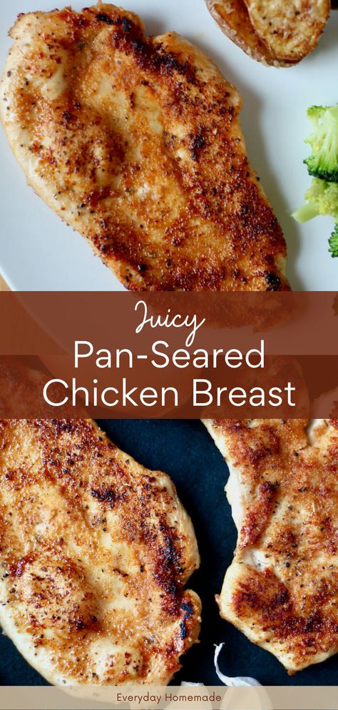 Discover the secret to Juicy Pan-Seared Chicken Breast – the best recipe for a perfect weeknight dinner! Master the art of stovetop cooking with this easy, how-to guide. Achieve the ideal balance of tender and moist in every bite with boneless, skinless chicken breasts expertly seared in a skillet. Elevate your dinner ideas with this simple yet flavorful option that promises a healthy and satisfying meal. Iron Skillet Chicken Breast, Cast Iron Skillet Chicken Breast, Pan Seared Chicken Breast Recipes, Fried Boneless Chicken Breast, Skillet Chicken Breast, Boneless Chicken Breast Recipes Easy, Sliced Chicken Breast Recipes, Iron Skillet Chicken, Boneless Skinless Chicken Breast Recipes