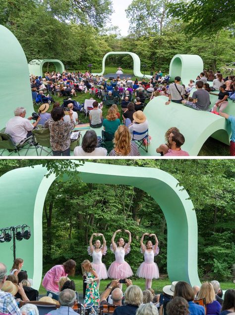 Lake Forest Illinois, Outdoor Stage, Public Space Design, Outdoor Pavilion, Children Park, Outdoor Performance, Public Realm, Playground Design, Community Park