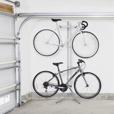 Wayfair Basics® Wayfair Basics 2 Bike Freestanding Bike Rack | Wayfair Freestanding Bike Rack, Rack Velo, Freestanding Wall, Delta Design, Wall Mount Bike Rack, Bike Storage Garage, Sport Rack, Bike Wall Mount, Bike Storage Rack