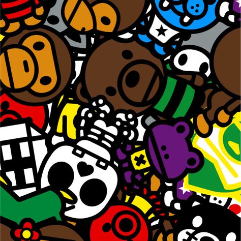 Cool as Hippie Wallpaper Iphone, Bape Art, Ashley Allen, Bape Wallpaper Iphone, Trippy Iphone Wallpaper, Baby Milo, Jelly Wallpaper, Rabbit Drawing, Y2k Art