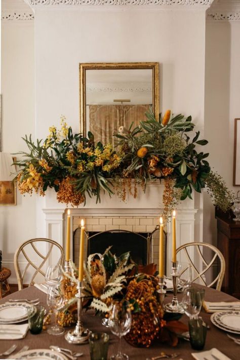 Thanksgiving Decor Ideas, Cozy Thanksgiving, Thanksgiving 2023, Rustic Thanksgiving, Thanksgiving Table Decor, Decor 2023, Fall Mantle, Thanksgiving Tablescape, Holiday Tablescapes