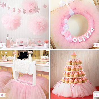 I think Courtney's cake stand might need a tutu on it. Ballet Birthday Party, Ballerina Baby Showers, Diy Tulle, Ballet Birthday, Ballet Party, Ballerina Birthday Parties, Tutu Party, Trendy Baby Shower Ideas, Ballerina Party