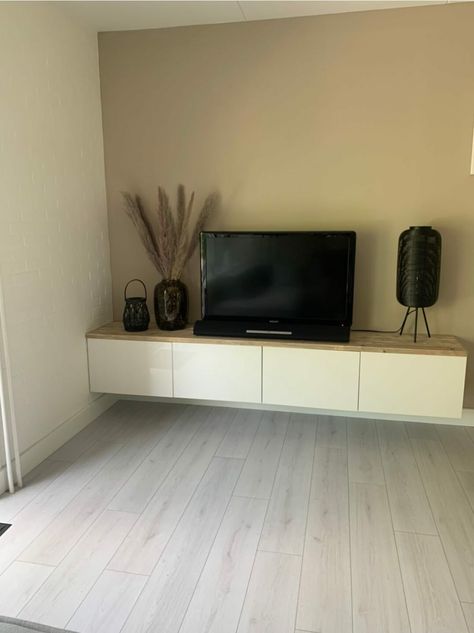 Besta Tv, Scaffolding Wood, Open Space Living Room, Ikea Living Room, Tv Room Design, Ikea Besta, Tv Furniture, Tv Decor, Ikea Diy