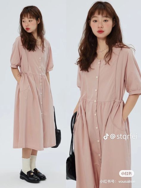 Japanese Fashion Inspiration, Uniqlo Dress Outfits, Modest Japanese Fashion, Summer Japanese Outfits, Japanese Fashion Women Casual, Japanese Summer Outfits, Igari Fashion, Japanese Summer Fashion, Japanese Outfits Casual