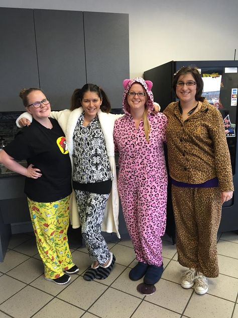 To show support for Easter Seals of Greater Houston, employees donated new pajamas and/or $10, and some of us even "dressed down" for the occasion. For more information, visit: http://www.eastersealshouston.org/Events/Pajama-Day.html Pajama Day At Work, Incentive Ideas, Work Incentives, Pajama Day, Daycare Activities, Fun At Work, Dressed Down, Seals, Houston