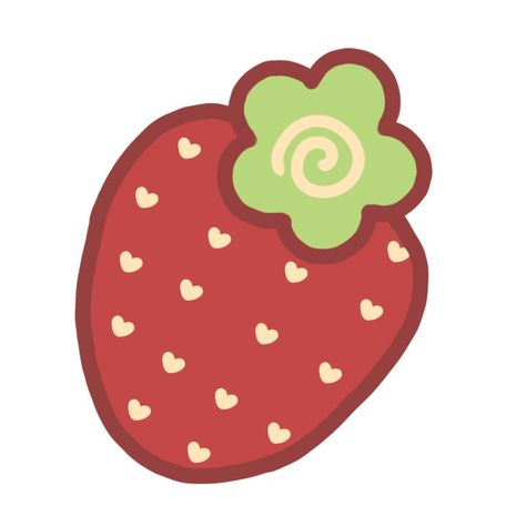 Png Cottagecore, Strawberry Icon, Strawberry Png, Cut Strawberries, Food Cookies, Stickers Scrapbook, Strawberry Cake, Scrapbook Stickers, Strawberry Shortcake