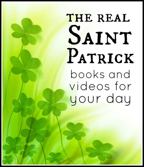 Look around the stores and St. Patrick's Day seems to be about lucky clovers, rainbows and leprechauns. But the real Saint Patrick was an amazing and bold missionary who faced tremendous danger to take the gospel back to his enemies. This is a great opportunity to explore the Trinity, missions and celebrate the legacy of the real Saint Patrick. This post is chock-full of activities and resources but first, let's look at the story of the St. Patrick. The Story of the Real Saint Patrick Fun ... Story Of St Patrick, Christian Activities, St Patrick Day Activities, Christian History, St Patrick's Day Crafts, Education School, Tot School, Religious Education, Christian Parenting