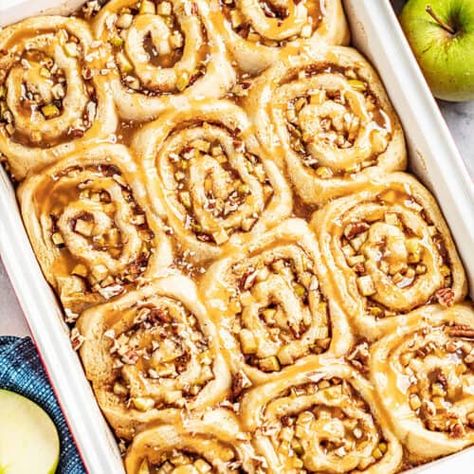 Caramel Apple Cinnamon Rolls, Farmhouse On Boone, Sweet Roll Recipe, Sweet Potato Cinnamon, Apple Cinnamon Rolls, Cheese Rolls, Cheese Rolling, Cinnamon Rolls Homemade, Cinnamon Flavor