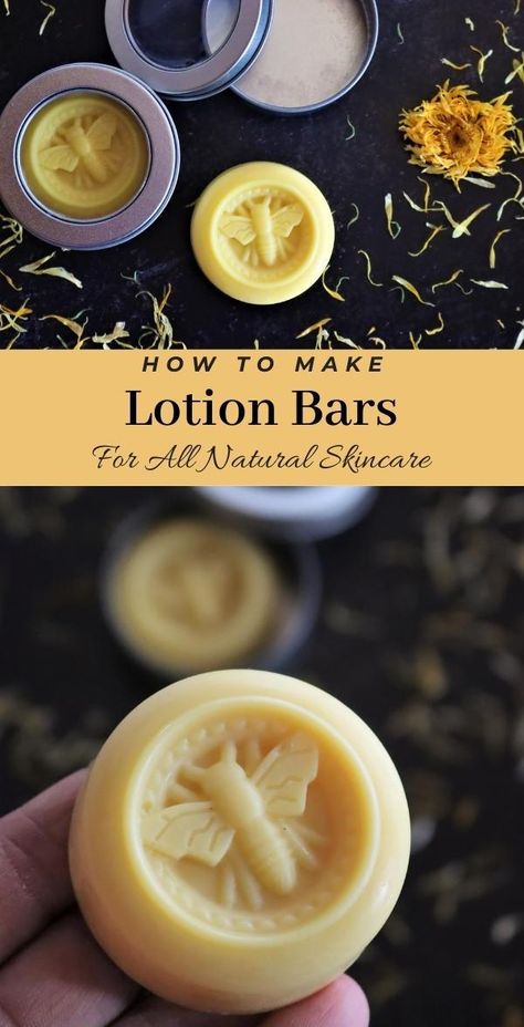 Honey Lotion, Lotion Bars Diy, Homemade Lotion Bars, Lotion Bars Recipe, Săpunuri Handmade, Lotion Recipe, Diy Lotion, Lotion Bar, Homemade Lotion