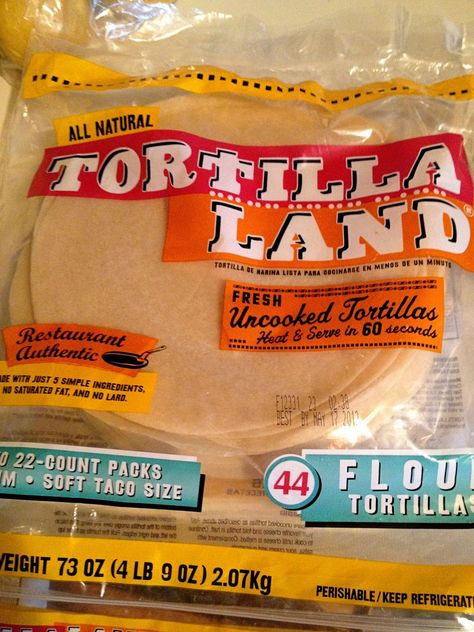 Good Eats: Raw Tortillas, Tortilla Land from Costco Raw Tortillas Recipe, Uncooked Tortillas, Tortilla Land, How To Make Quesadillas, Recipes With Flour Tortillas, Fresh Tortillas, Taco Casserole, Soft Tacos, Tortilla Recipe