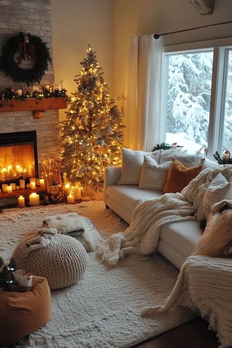 "Add a touch of warmth to your home with Cozy Winter Living Room Decor! 🍂🛋️ A great way to make your space feel inviting and comfortable during the colder months. 🌿✨ #CozyWinterLiving #HomeInspiration #WinterDecor" Winter Living Room Decor Cozy, Cozy Winter Living Room, Winter Living Room Decor, Cozy Winter Decor, Winter Living Room, Cozy Living Room Design, Room Decor Cozy, Living Room Decor Cozy, Barbie Dream House