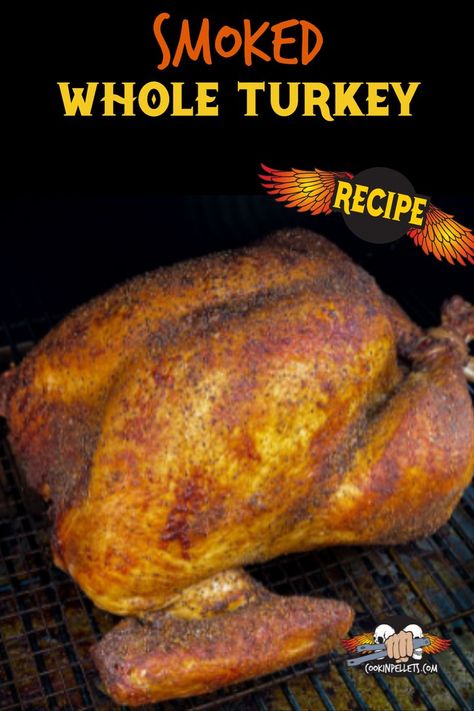 Smoked Whole Turkey Creole Butter, Bbq Chicken Rub, Smoked Whole Turkey, Spatchcock Turkey Recipe, Grilled Turkey Recipes, Turkey Rub, Whole Turkey Recipes, Smoked Turkey Recipes, Turkey Brine