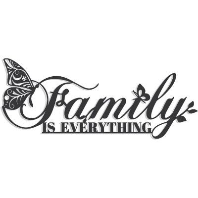 Simply hang it anywhere you want. | Gracie Oaks Family Signs Wall Decor Metal in Black, Size 7.1 H x 17.0 W x 0.05 D in | Wayfair | Home Decor Family Written In Calligraphy, Tulisan Family, Family Calligraphy, Relax Signs, Word Wall Decor, Family Word, Cursive Words, Housewarming Card, Family Wood Signs