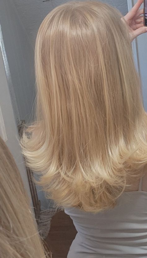 Light Blonde Hair, Blonde Hair Inspiration, Peinados Fáciles Para Cabello Corto, Long Blonde, Long Blonde Hair, Hair Inspo Color, Blonde Balayage, Aesthetic Hair, Hairstyles Haircuts