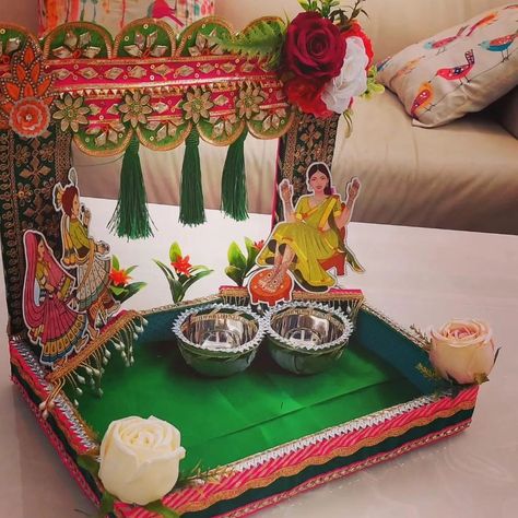 This Personalized Haldi Platter is a must-have for your Haldi Ceremony, as it adds an extra special touch to your special day. DM us for more information 🙂 #wedding special #haldi platters #haldi plate #haldi thali #mehendi platters #customisationavailable❤️ #haldi ceremony #mehandi ceremony #haldidecor #event decor planner #eventplannerwedding #indiandecorideas #indianweddings #northindianfunctions #northindianwedding Mehendi Plate Decoration Ideas, Haldi Platter Ideas, Mehandi Plate Decoration, Mehendi Thali, Haldi Plate Decoration Ideas, Mehandi Platter, Haldi Thali, Haldi Plate, Haldi Platter