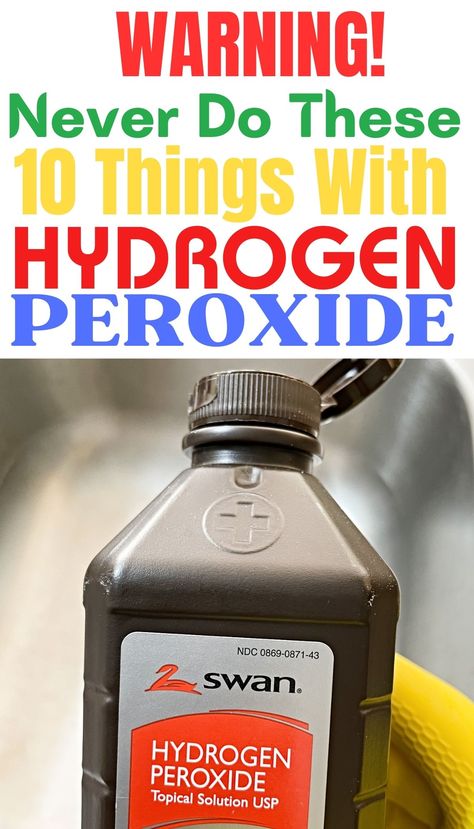 Discover the do's and don'ts of home cleaning with this guide! 🏡✨ Learn the 10 things to avoid doing and the 20 brilliant ways to use hydrogen peroxide for a cleaner, fresher home. Say goodbye to common cleaning mistakes and hello to effective, eco-friendly solutions. Your living space will thank you! 🌿🧼 #HomeCleaning #HydrogenPeroxideHacks #EcoFriendlyCleaning #HouseholdTips Remove Armpit Stains, Pinterest Sign, Cleaning With Hydrogen Peroxide, Borax Cleaning, Cleaning With Peroxide, Peroxide Uses, Hydrogen Peroxide Uses, Diy Cleaning Solution, Homemade Cleaning Solutions