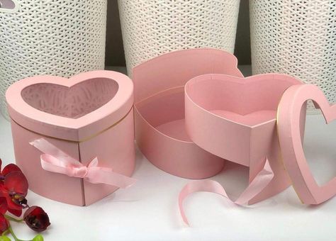 PRICES MAY VARY. Premium Quality Heart Shaped Box, Surprise 2 tier Gift Box for Luxury Flower and Gift Arrangements, with Lid, Size 9" x 8" x 6.5" Qty. 1 piece Size : 9" x 8" x 6.5" inch, Material : Cardboard, Fine Paper, Recyclable Colors : Red, White, Black, Pink, Gold, Rose Gold, Shiny Red. Please choose desired color from the drop down menu. Premium Quality, Fast and Secure Shipping.Ships from USA in rigid carton box FLOWERS And COOKIES ARE NOT INCLUDED [USA-SALES] Premium Quality Heart Shap