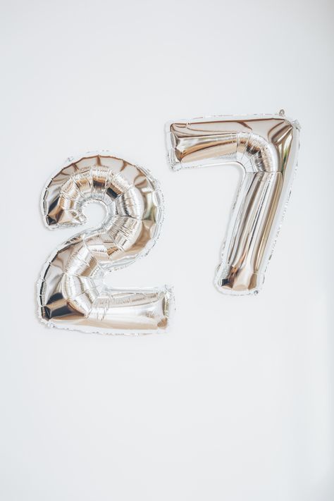 Twentyseven photo by Geert Pieters (@shotsbywolf) on Unsplash 27 Birthday Ideas For Him, 27th Birthday Cake, 27 Birthday Ideas, Happy 27th Birthday, Balloon Pictures, Birthday Quotes For Me, Birthday Card Sayings, 27th Birthday, Picture Letters