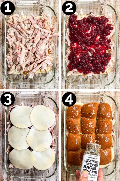 Turkey Sandwich Sliders, Kid Friendly Thanksgiving Recipes, Leftover Turkey Sandwich Recipes, Cranberry Turkey Sandwich, Baked Sliders, Turkey Cranberry Sliders, Leftover Turkey Sandwich, Cranberry Sliders, Sliders Recipes Turkey