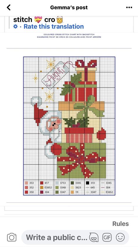 Cross Stitch Christmas Cards, Holiday Cross Stitch Patterns, Santa Cross Stitch, Cross Stitch Christmas Stockings, Cross Stitch Freebies, Holiday Cross Stitch, Xmas Cross Stitch, Cross Stitch Christmas, Winter Cross Stitch