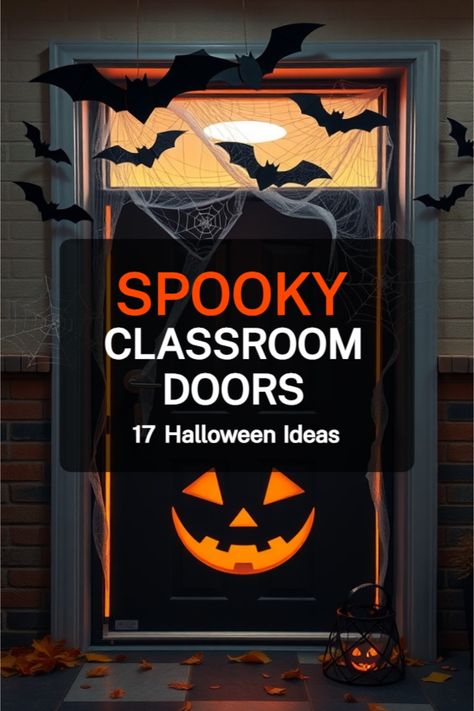 Halloween door decorations classroom Decorating Classroom Doors, Popular Halloween Movies, Halloween Literature, Decorating Ideas For Halloween, Halloween Door Decorations Classroom, Decorating Classroom, Halloween Classroom Door, Classroom Entrance, Textured Throw Blanket