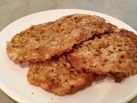 Make and share this Lacy Oatmeal Crisp Cookies recipe from Food.com. Laceys Cookies Recipe, Refrigerator Cookies Recipes, Crisp Cookies, Refrigerator Cookies, Oatmeal Crisp, Lace Cookies, Christmas Cookie Recipes, Shortbread Recipes, Raisin Cookies