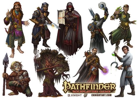 ArtStation - Paizo - Villain Codex and Horror Adventures, Chris Knight Paizo Pathfinder, Chris Knight, Pathfinder Rpg, Art