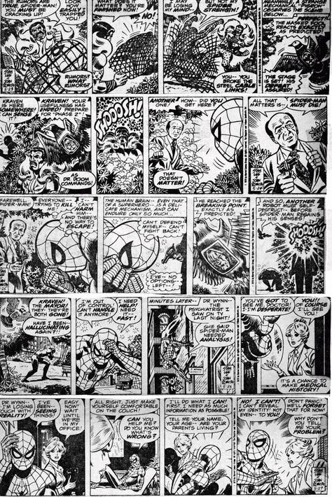 Marvel Black And White Comics, Spider Man Wallpaper Black And White, Spiderman Black And White Comic, Apple Music Template Overlay, Marvel Newspaper, Spiderman Newspaper, Marvel Scrapbook, Spiderman Bebe, Comic Spiderman