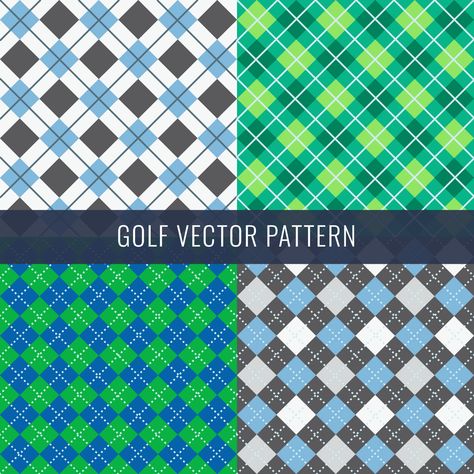 Golf Pattern Vector. Choose from thousands of free vectors, clip art designs, icons, and illustrations created by artists worldwide! Golf Pattern Design, Golf Graphic Design, Golf Clip Art, Golf Sayings, Golf Pattern, Golf Design, Golf T Shirts, Pattern Vector, Free Vectors