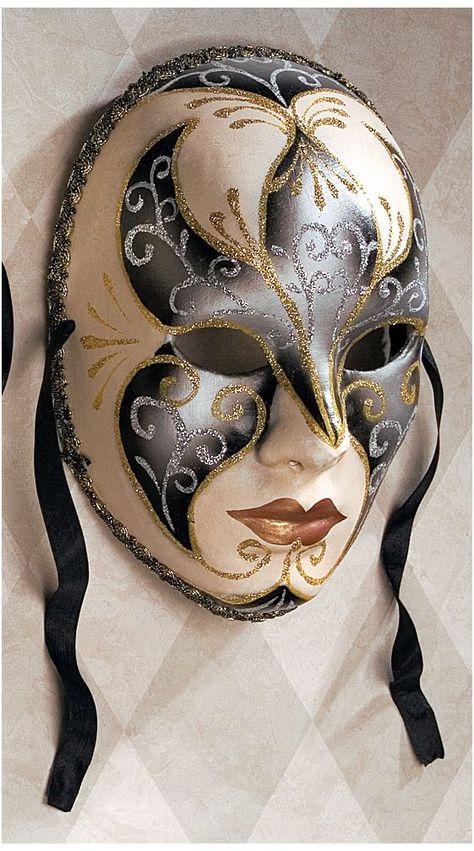 1171 Diy Paper Mache, Paper Mache Mask, Venice Mask, Venetian Masquerade Masks, Venetian Carnival Masks, Mask Painting, Mask Wall, Carnival Of Venice, Mask Masquerade