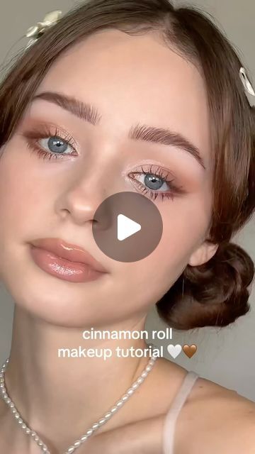 sophie grace on Instagram: "looks like a cinnamon roll is a cinnamon roll ☺��️ 
products: @yesstyle 
use code SOPHIEE10 for $$ off 
.
.
.
.
.
.
.
.
.
.
.
.
.
.
.
.
.
.
#explorepage #explore #makeup #makeuptutorial #aesthetic #fall #fallmakeup #autumn #autumnmakeup #cinnamon #cinnamongirl #cinnamonrolls #reels #reelsofinstagram #makeupideas #trending #makeupinspo" Cinnamon Roll Makeup, Cinnamon Makeup, Looks Like A Cinnamon Roll, Unleashia Glitterpedia, Pearlescent Eyeshadow, Highlighter And Contour, Lip Blending, Sophie Grace, Black Cushion